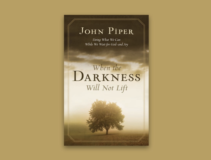 Front cover of When the Darkness Will Not Lift by John Piper
